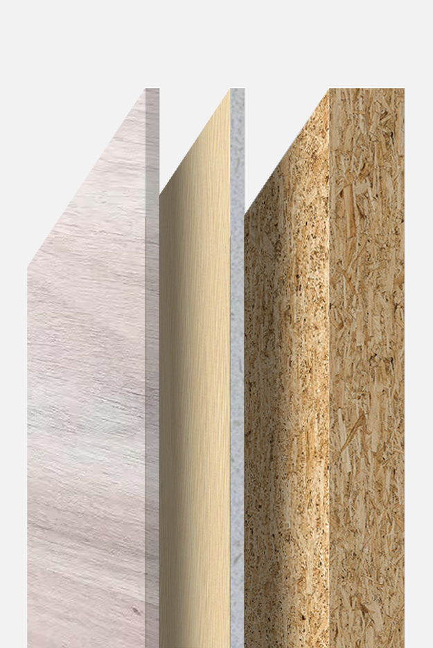 Skinndesign melaminplate